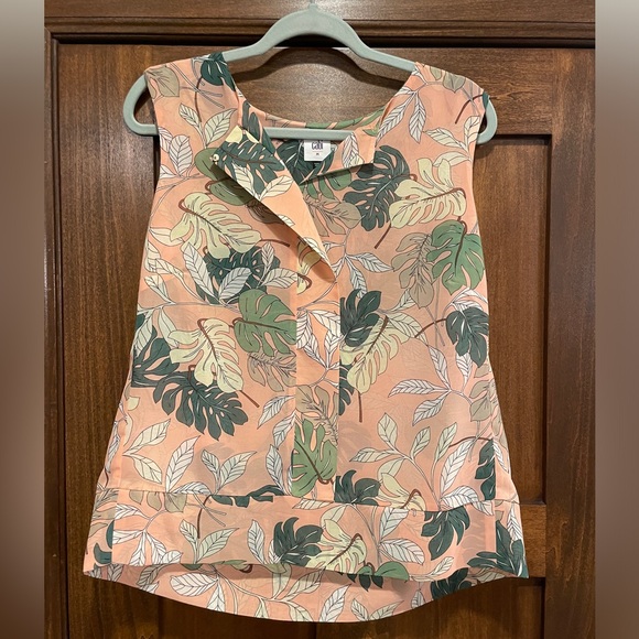 Cabi tropical print sleeveless top style #5351 size medium - Picture 2 of 4